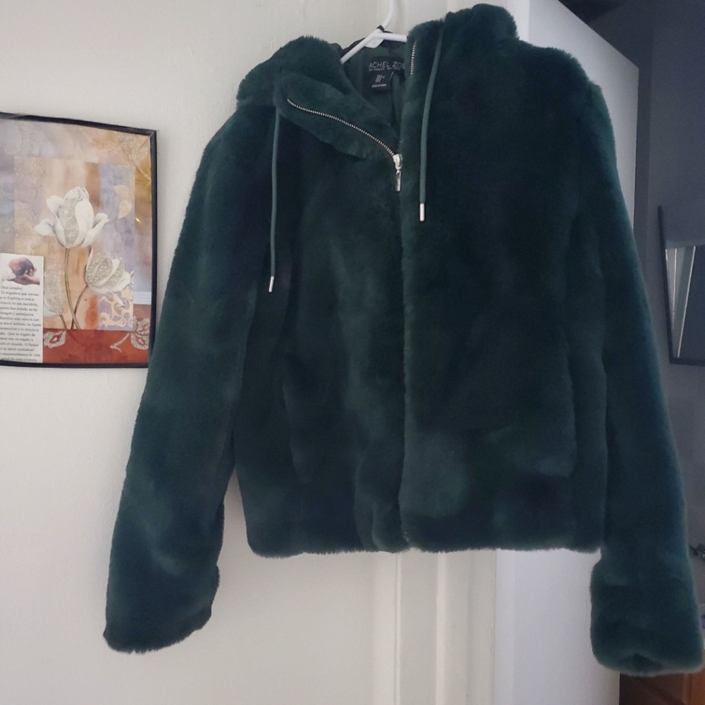 Rachel Zoe fur jacket